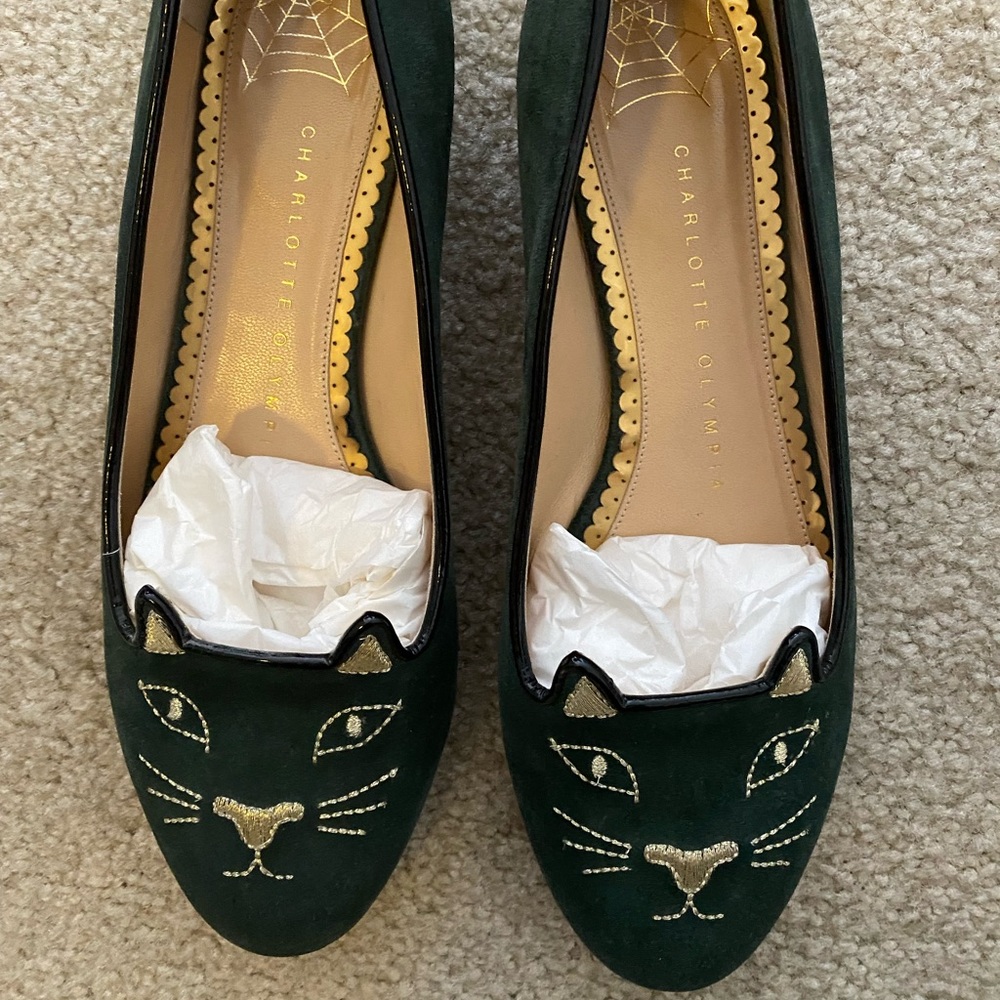 Charlotte Olympia kitty flats